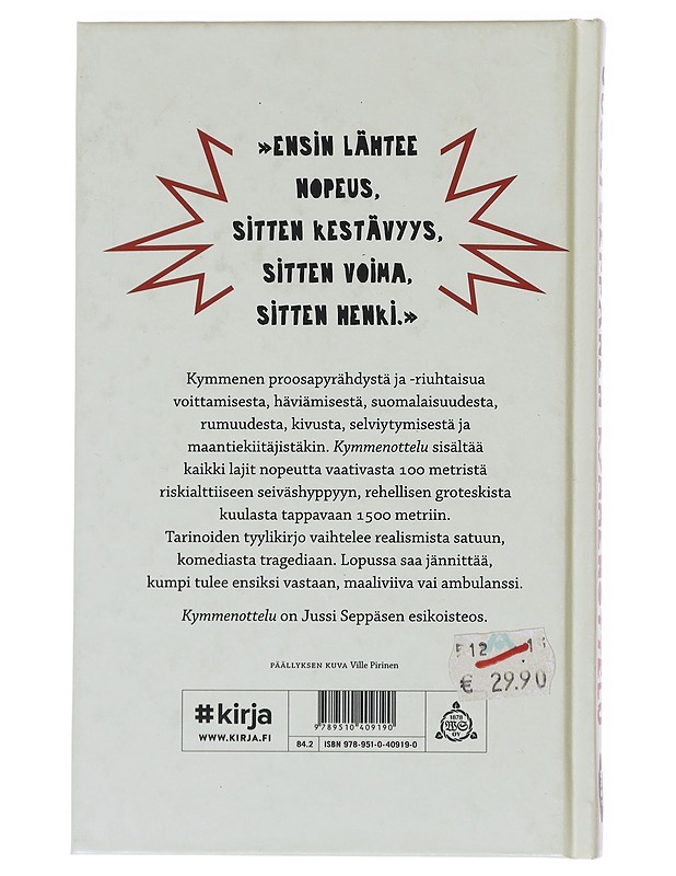 Kymmenottelu - Jussi Seppänen - Romaanit ja novellit - 10105513480 - 1