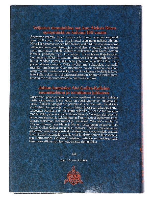 Seitsemän veljestä - Kivi, Aleksis - Romaanit ja novellit - 10105513557 - 1