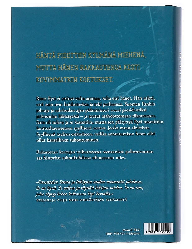 Toinen mies - Raija Oranen - Romaanit ja novellit - 10105513561 - 1