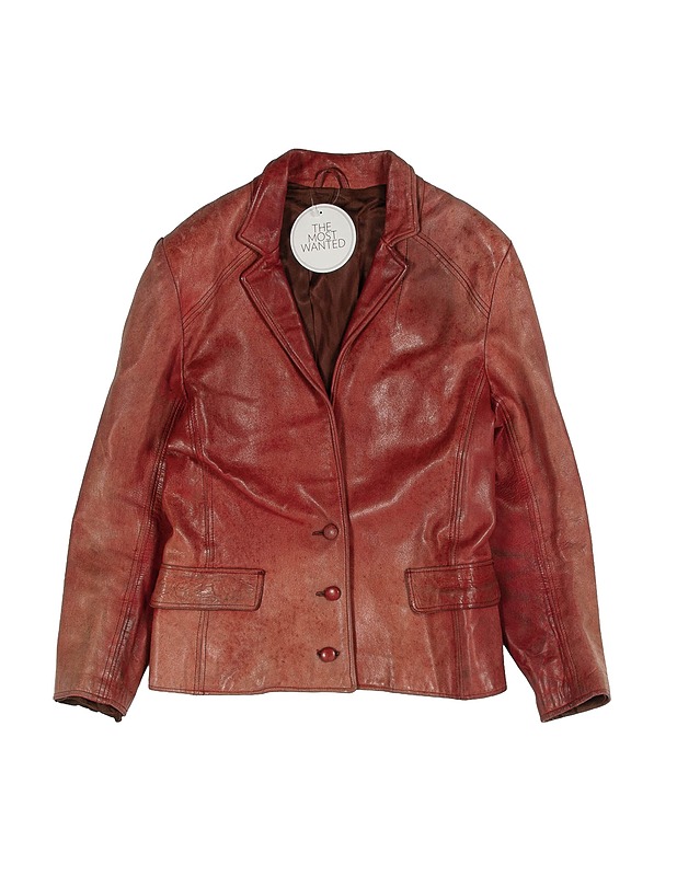 Nahkainen jakku - Naisten takit ja jakut - 10105513586 - 0