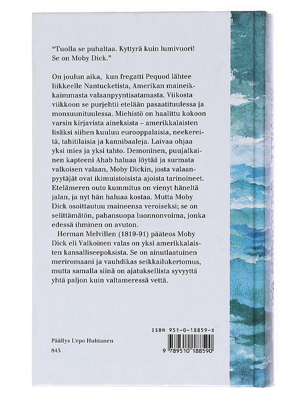 MOBY DICK, ELI, VALKOINEN VALAS - MELVILLE, HERMAN - Romaanit ja novellit - 10105513593 - 1