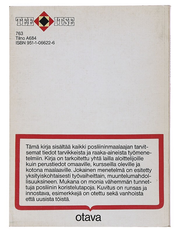 Posliininmaalaus - Örtengren, Kerstin - Tietokirjat ja oppaat - 10105513606 - 1