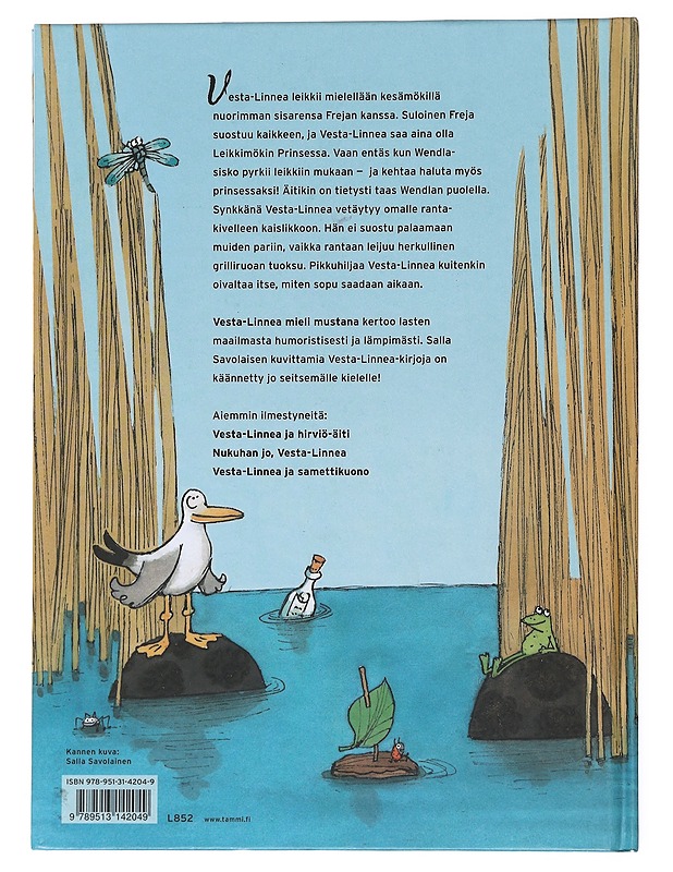 Vesta-Linnea mieli mustana - Appelgren, Tove - Lastenkirjat - 10105513621 - 1