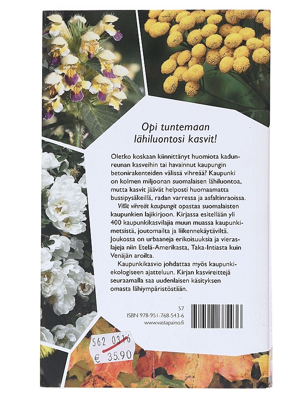 Villit vihreät kaupungit : Suomen kaupunkikasvio - Pertti Ranta - Tietokirjat ja oppaat - 10105513635 - 1