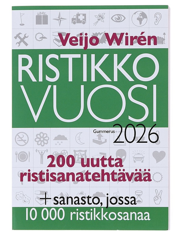 Ristikkovuosi 2026 - Wirén, Veijo - Harrastekirjat - 10105513636 - 0