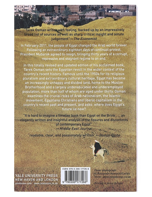 Egypt on the Brink -Osman, Tarek - Tietokirjat ja oppaat - 10105513645 - 1