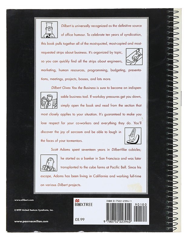 Dilbert gives you the business : a Dilbert book - Adams, Scott - Sarjakuvat - 10105513667 - 1