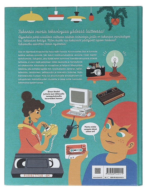 Aikamatka : miten telefoonista tuli älykäs - Pinja Meretoja - Lastenkirjat - 10105513650 - 1