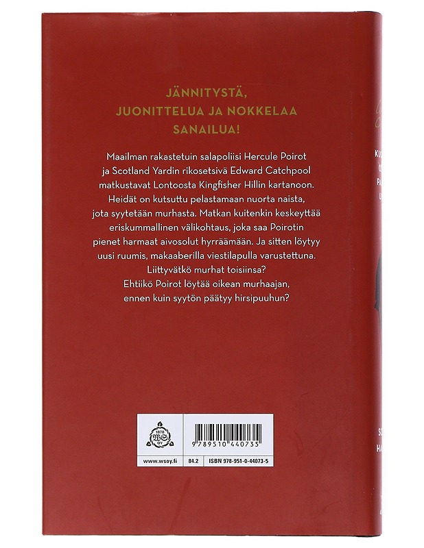 Kuolema ostaa paikkalipun  - Hannah, Sophie - Jännitys ja dekkarit - 10105513673 - 1