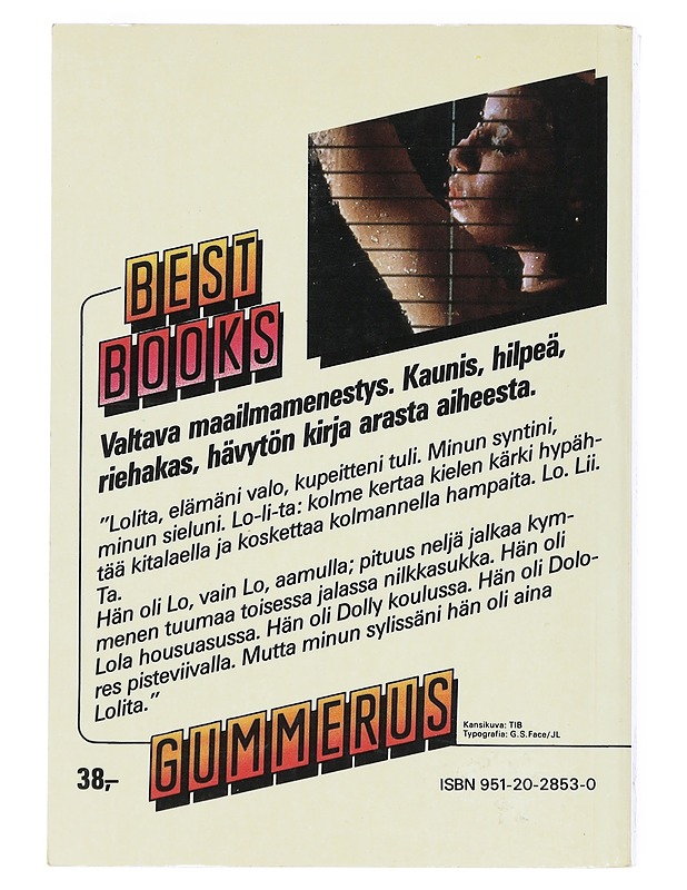 Nabokov, Vladimir - Lolita - Romaanit ja novellit - 10105513676 - 1