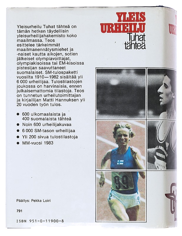 Yleisurheilu : tuhat tähteä - Hannus, Matti - Elämäkerrat ja muistelmat - 10105513675 - 1