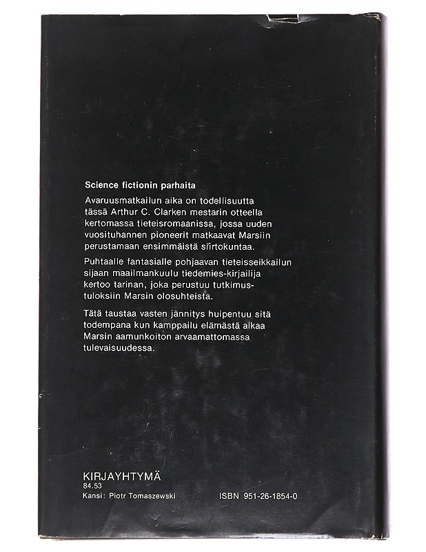 Marsin aamunkoitto - Arthur C. Clarke - Romaanit ja novellit - 10105513678 - 1