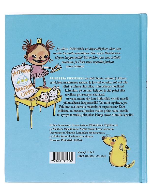 Prinsessa Pikkiriikin talvi - Lampela, Hannele - Lastenkirjat - 10105513680 - 1