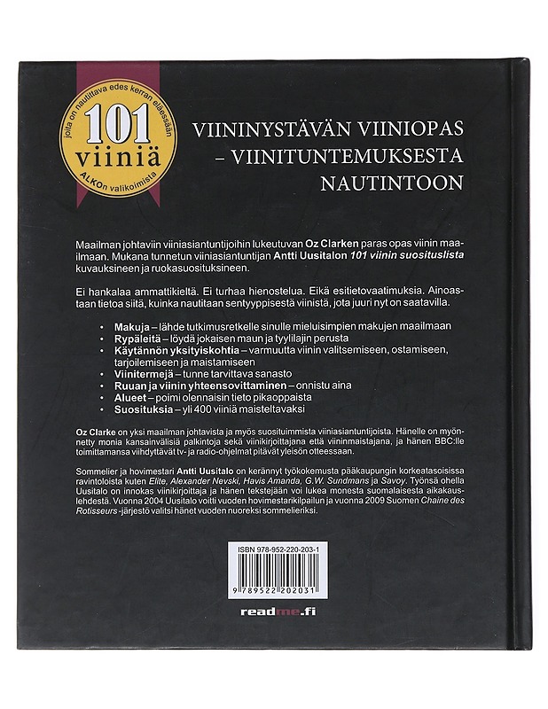 Viinimaailma : 101 viiniä, joita on nautittava edes kerran eläessään - Clarke, Oz - Ruokakirjat - 10105513697 - 1