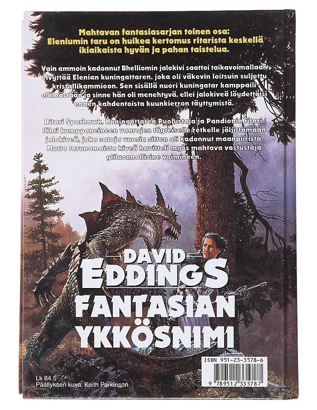 Eleniumin taru. 2, Rubiiniritari - Eddings, David - Fantasia- ja scifi - 10105513723 - 1