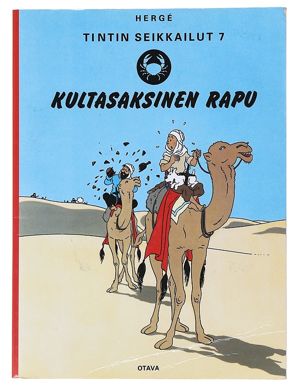 Kultasaksinen rapu - Hergé - Sarjakuvat - 10105513759 - 0