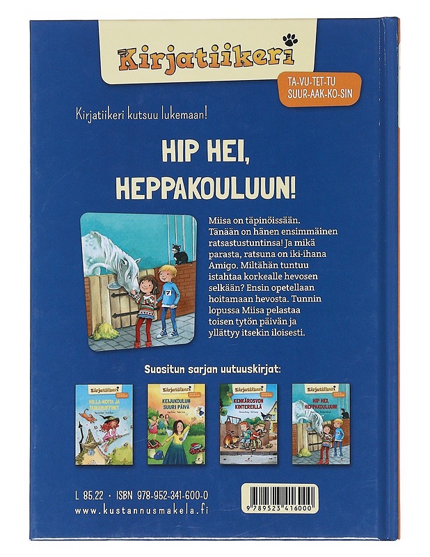 Hip hei, heppakouluun! - Benn, Amelie - Lastenkirjat - 10105513765 - 1