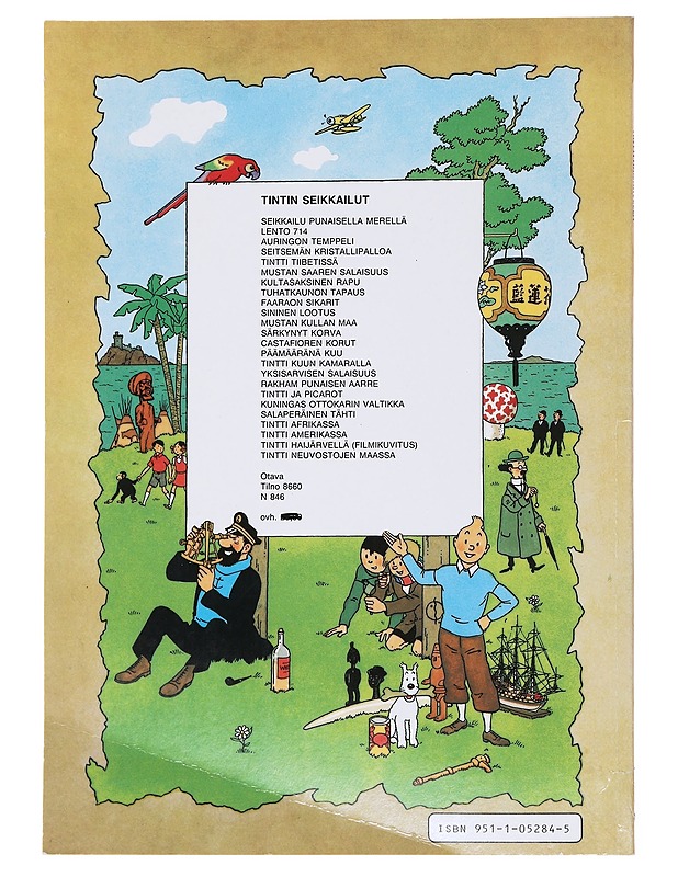 Tintti Haijärvellä - Hergé - Sarjakuvat - 10105513767 - 1