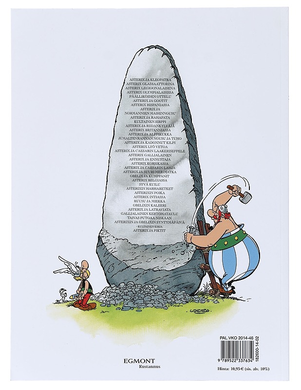 Taivas putoaa niskaan - Uderzo - Lastenkirjat - 10105513822 - 1