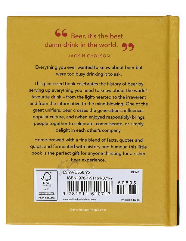 The Little book of Beer : Brewed to Perfection - James Gates - Tietokirjat ja oppaat - 10105513836 - 1