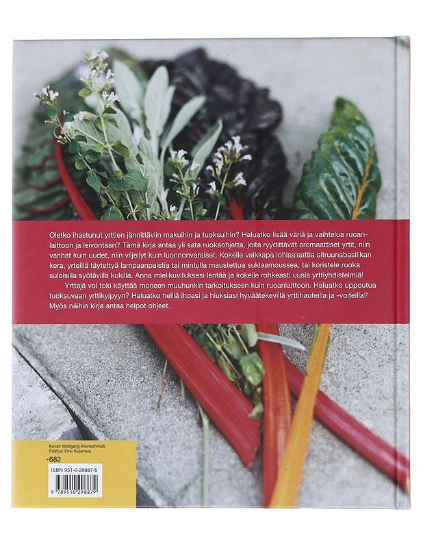 Kesän makuja yrteistä - Ahlberg, Monika - Ruokakirjat - 10105513830 - 1