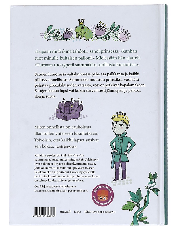 Suomen lasten iltasadut - Salokannel, Anja - Lastenkirjat - 10105513835 - 1