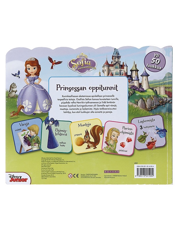 Prinsessan oppitunnit - Scollon, Bill - Lastenkirjat - 10105513841 - 1