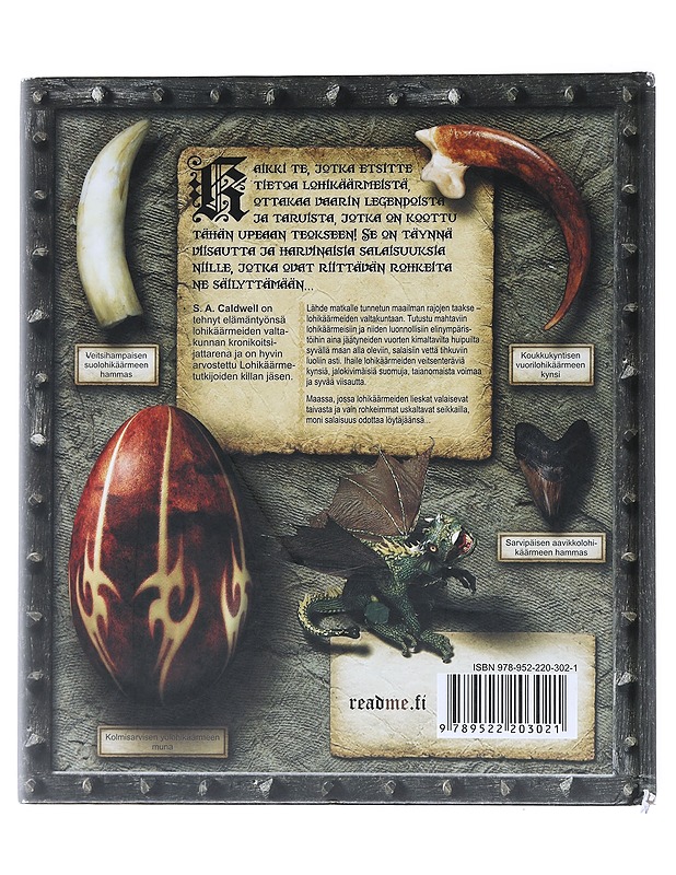 Lohikäärmeet : lohikäärmeiden valtakunnan salaisuudet - Caldwell, S. A. - Romaanit ja novellit - 10105513847 - 1