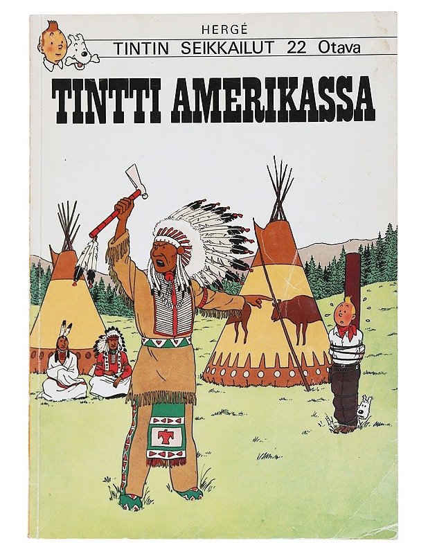 Tintti Amerikassa - Herge - Sarjakuvat - 10105513851 - 0
