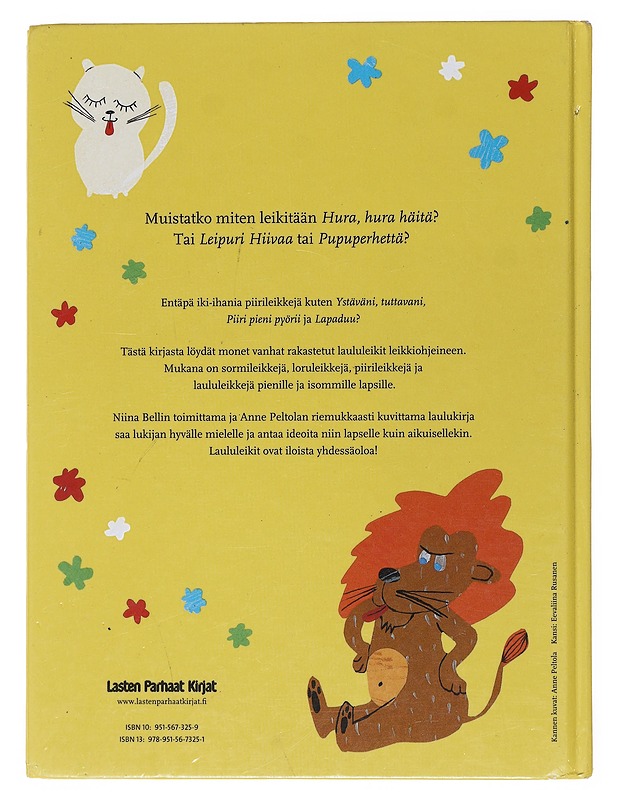 Ystäväni, tuttavani : laululeikkejä lapsille - Niina Bell - Musiikki- ja elokuvakirjat - 10105513858 - 1