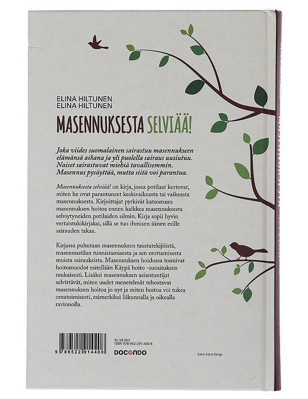 Masennuksesta selviää! - Hiltunen, Elina - Tietokirjat ja oppaat - 10105513866 - 1