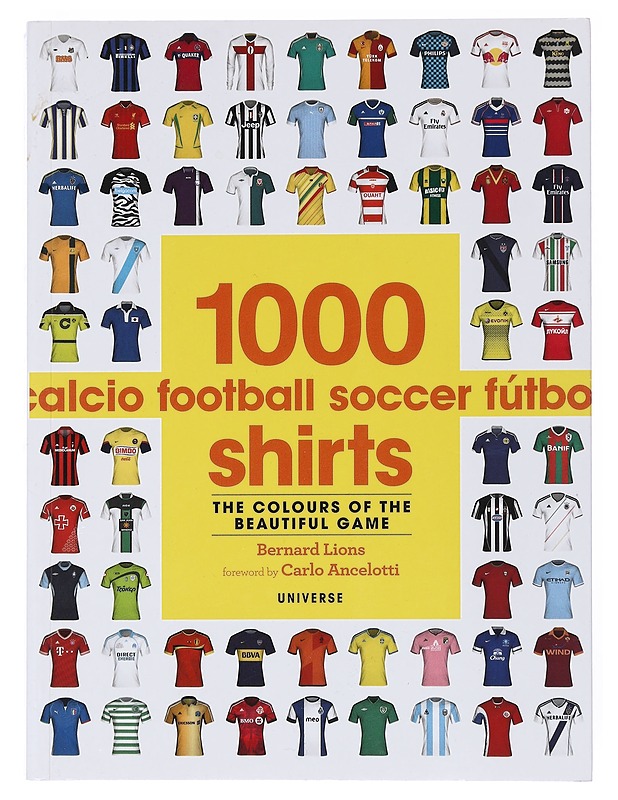 1000 Football Shirts- Bernard Lions - Tietokirjat - 10105513882 - 0