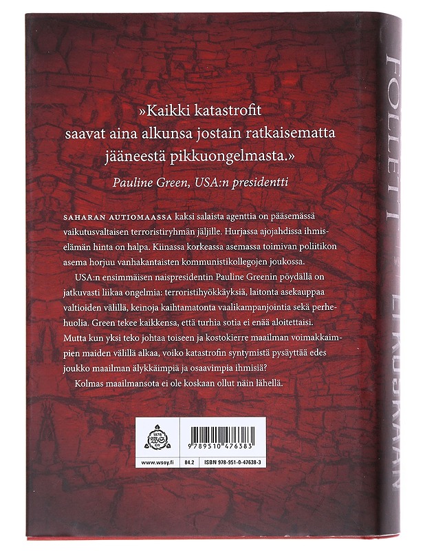Ei koskaan - Follett, Ken - Jännitys ja dekkarit - 10105513886 - 1