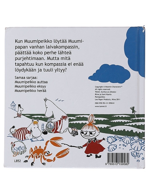 Muumipeikko seilaa : luukkukirja! - Kaarla, Riina - Lastenkirjat - 10105513895 - 1