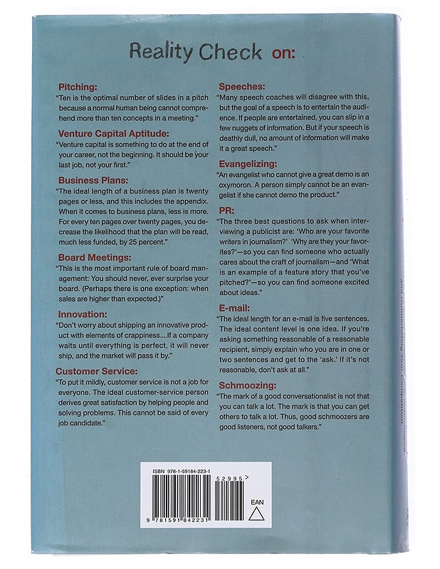 Reality check  - Guy Kawasaki - Tietokirjat ja oppaat - 10105513894 - 1