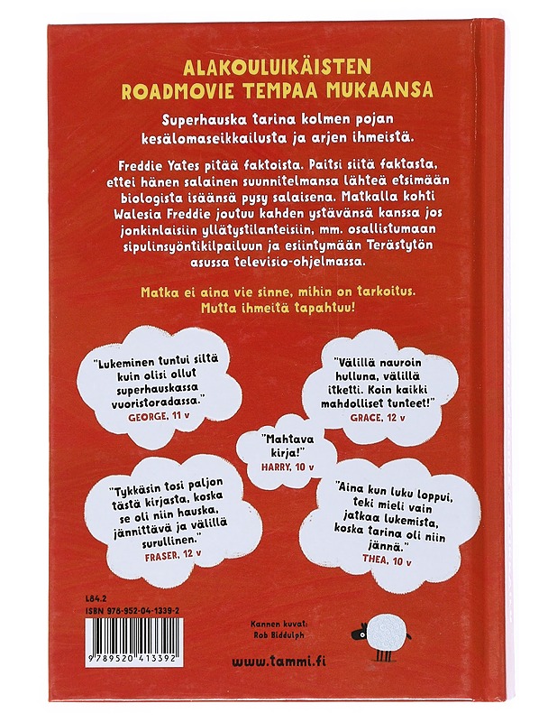 Freddien superihmeellinen seikkailu - Pearson, Jenny - Nuorten kirjat - 10105513900 - 1