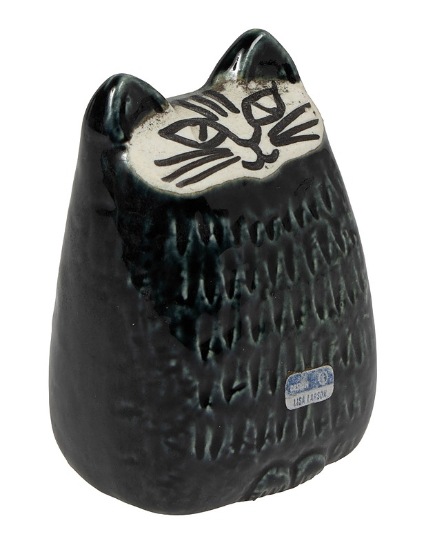 GUSTAVSBERG Lisa Larson kissa figuuri - Koriste-esineet - 10105513905 - 0