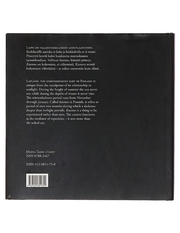 Kaamos : hämärän maisemat = landscapes of darkness - Takala, Antero - Tietokirjat ja oppaat - 10105513917 - 1