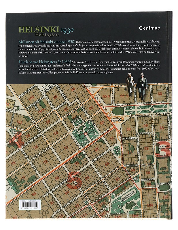 Helsinki 1930 : Helsingin karttakirja = Helsingfors 1930 : Kartbok över Helsingfors - Iltanen, Jussi - Historiakirjat - 10105513929 - 1