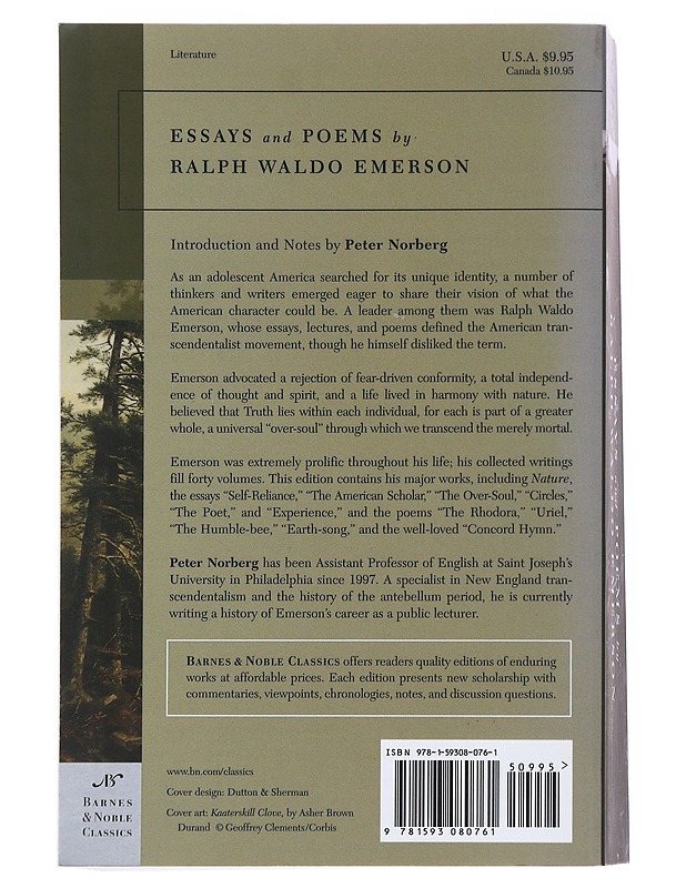 Essays and poems - Emerson, Ralph Waldo - Romaanit ja novellit - 10105513937 - 1