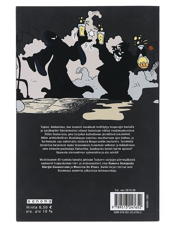 Mustakaapu - Hyyppä, Aki - Sarjakuvat - 10105513960 - 1