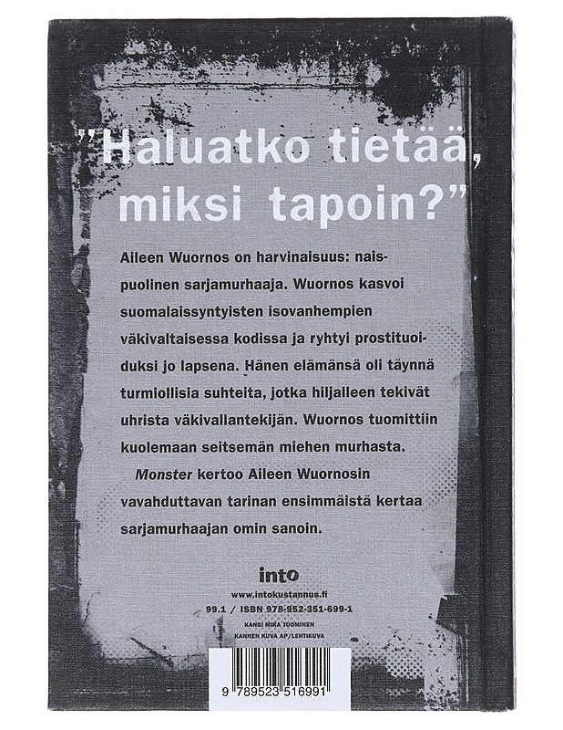 Monster : amerikansuomalaisen sarjamurhaajan tositarina - Berry-Dee, Christopher - Elämäkerrat ja muistelmat - 10105513964 - 1