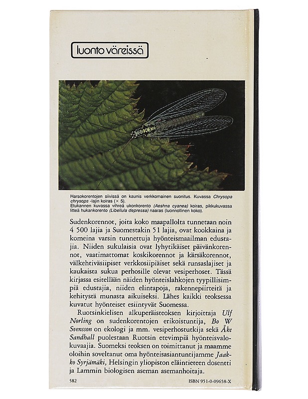 Sudenkorennot sukulaisineen - Åke Sandhall - Harrastekirjat - 10105513968 - 1