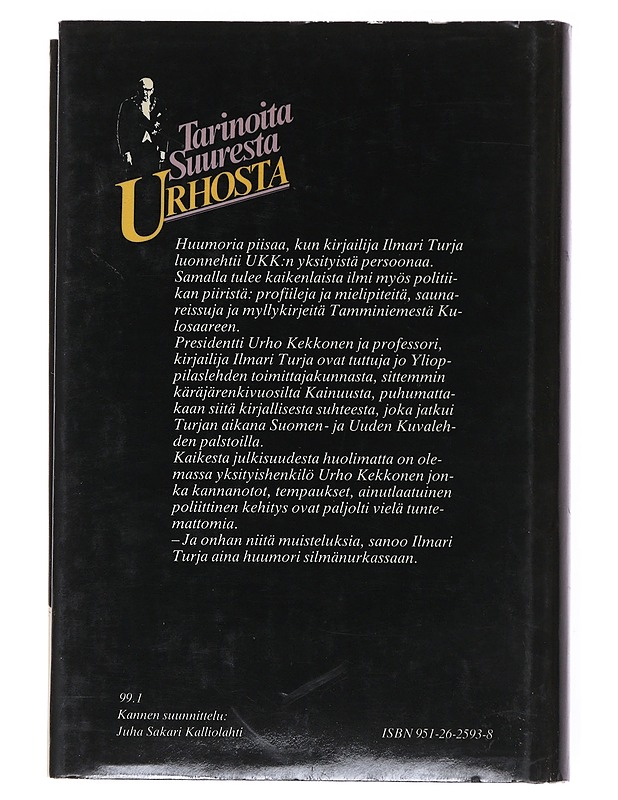 Tarinoita Suuresta Urhosta - Turja, Ilmari - Elämäkerrat ja muistelmat - 10105513977 - 1