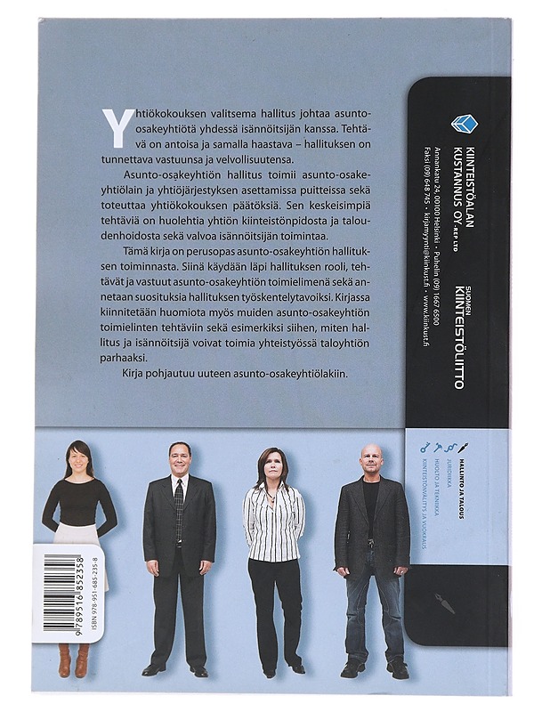 Toimiva hallitus : taloyhtiön hallituksen käsikirja - Arjasmaa, Pekka - Harrastekirjat - 10105513993 - 1