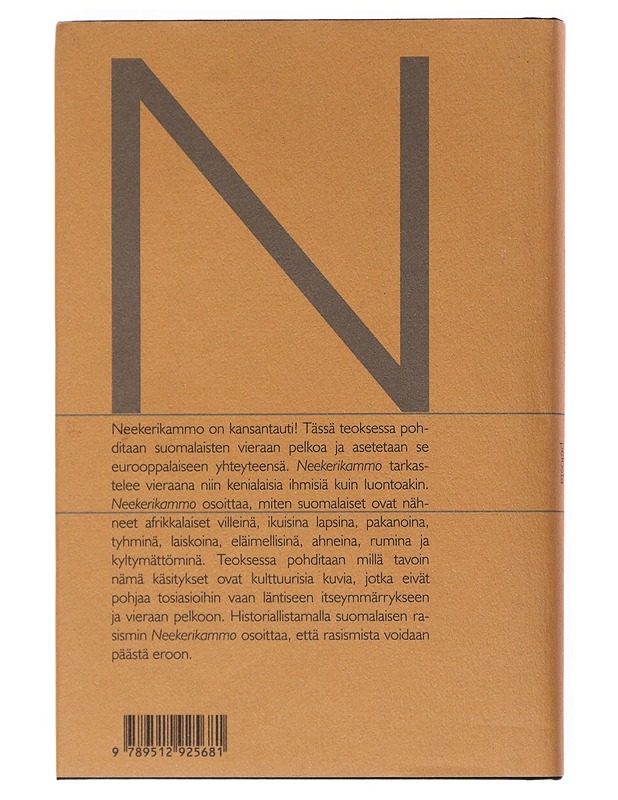 Neekerikammo : kirjoituksia vieraan pelosta - Marjo Kaartinen - Historiakirjat - 10105513991 - 1