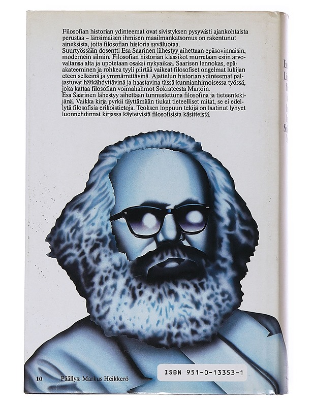 Länsimaisen filosofian historia huipulta huipulle Sokrateesta Marxiin - Esa Saarinen - Tietokirjat - 10105514011 - 1