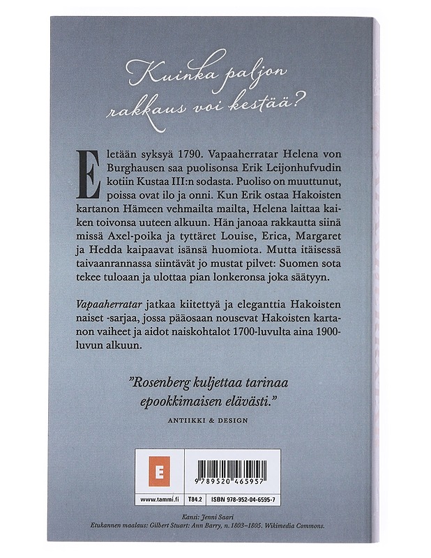 Vapaaherratar - R.M. Rosenberg - Romaanit ja novellit - 10105514022 - 1