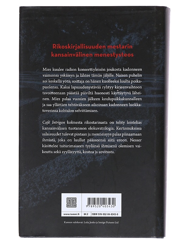 Café Intrigo - Nesser, Håkan - Jännitys ja dekkarit - 10105514025 - 1