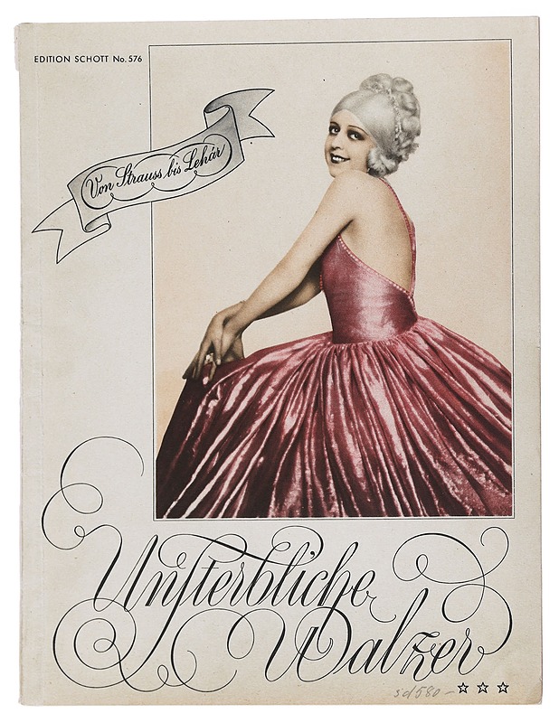 Unterbliche Waltzer für Klavier zu 2 Händen, edition Schott No. 576 - Schott - Musiikki- ja elokuvakirjat - 10105514040 - 0